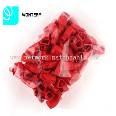 100 Boots Cap Plug Rj 45 Network Jack For Computer Cat5e Cat6 Boot