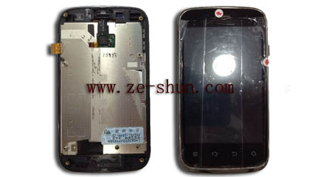 Cell Phone LCD Screen Replacement For ZTE N885D Complete Black