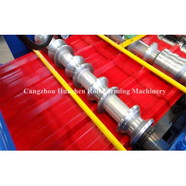 Corrugated Metal Roofing Sheet Roll Forming Machine 4.5T Fully Automatic
