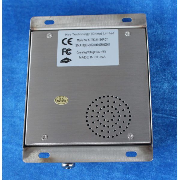 Movable desktop numeric smart card reader keypad metal stainless IEC 60512-6