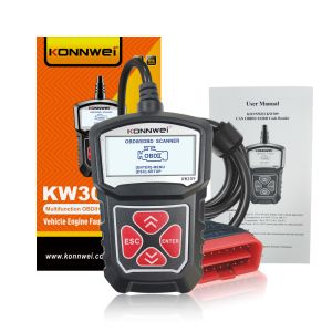 KONNWEI Enhanced OBDII Scanner Car Engine Fault Code Reader