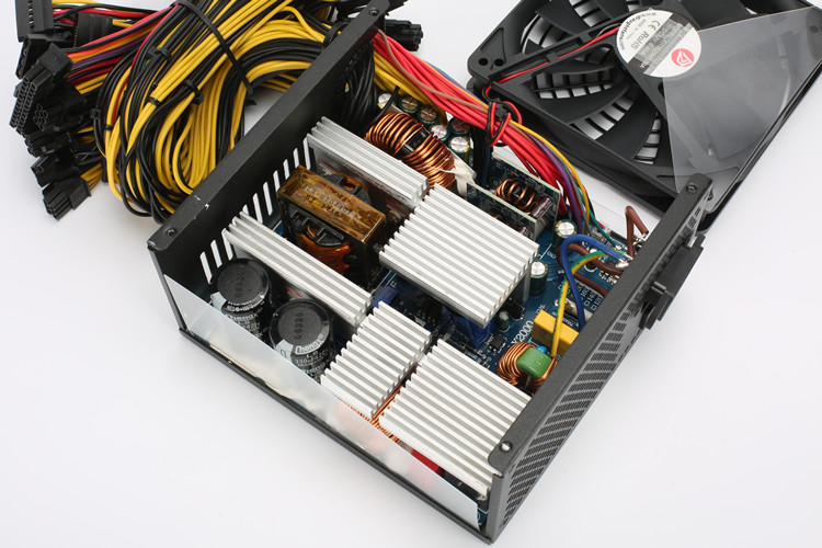 ATX desktop assembly compute PSU 1600W 100% full load aging test non modular power supply for Rig Support 8