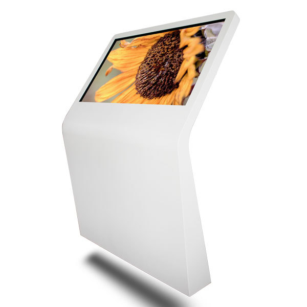 Golden Color Interactive Information Kiosk 55 Inch With Windows System