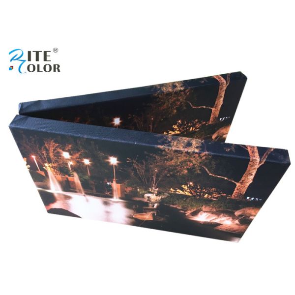 127cm 152cm Width Matte 280gsm Polyester Canvas For Eco Solvent Ink Printer