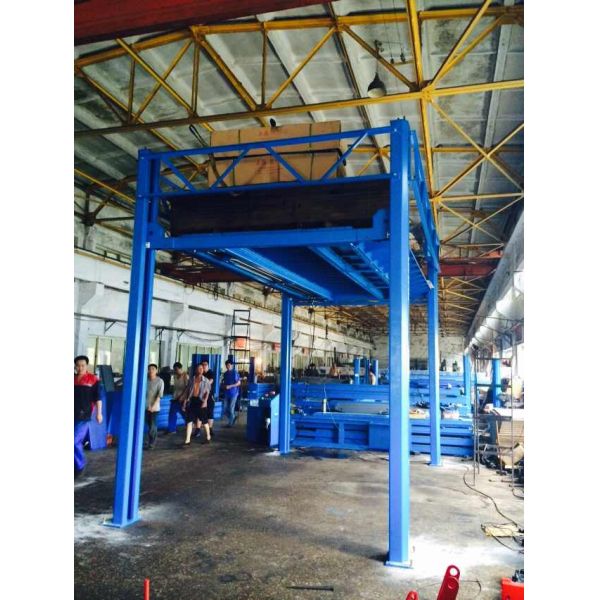 7M height 2nd floor 4 post lift