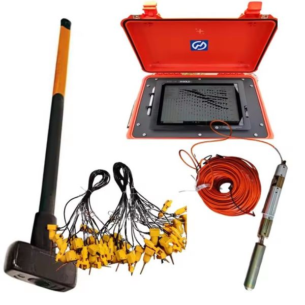 Diameter Steel Material Borehole Seismic Receiver Engineering Seismograph for Multi-wave Seismic Surveys