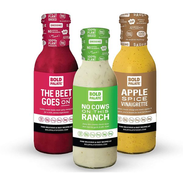 Self Adhesive Bottle Sticker Labels Salad Sauce Bottle Label Printing Customized