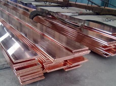 ASTM DIN Copper Row Decoiling Cutting Copper Flat Stock