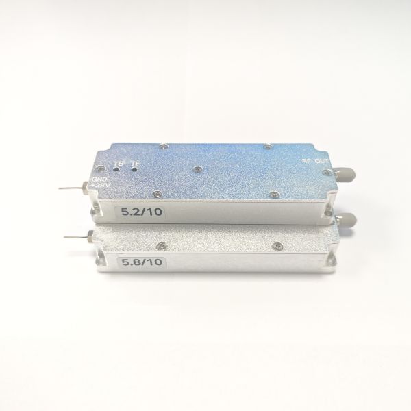 10W 5.2GHz GaN RF Power Amplifier Module with Built-in Circulator for UAV Interference
