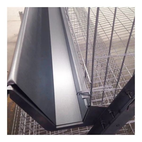 Corrosion Resistant Broiler Cage System with Automatic Feeding for High Density Poultry Farm Equipment