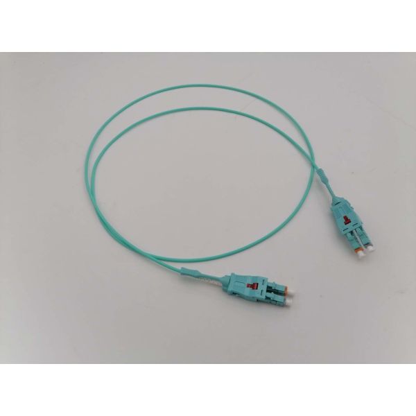 OM4 LC/UPC To LC/UPC Switchable Uniboot Optic Patch Cord
