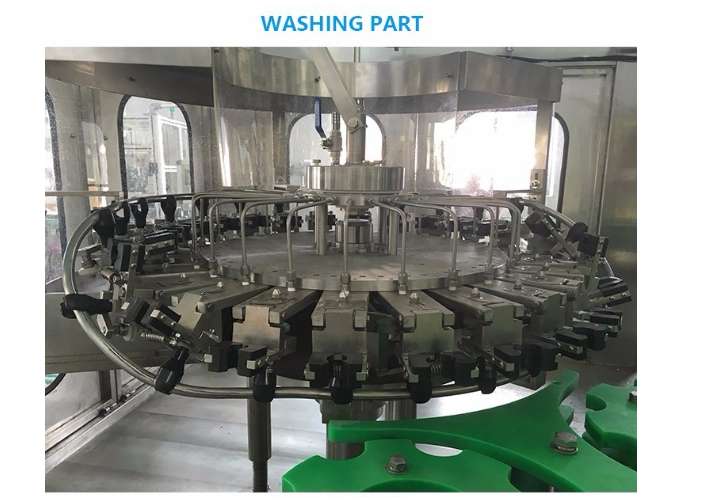 SS304 200ml Glass Bottle Filling Machine For Soft Drink