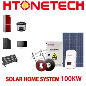 Quality Good Price Home 100kw Complete off Grid Solar Power Complete Inverter Generator Air Conditioner Panel S for sale