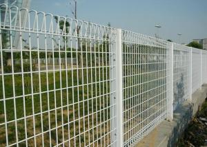 Quality Hot Dipped Galvanized PVC Coated Wire Mesh , BRC Roll Top Wire Fence for sale