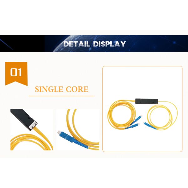 Simplex Duplex ABS Box 55dB Fiber Optic FBT Coupler