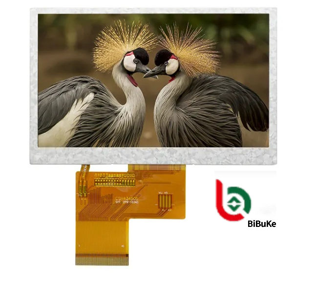 4.3 Inch All Viewing Angles 480x272 Pixel TFT LCD Display with IPS Technology and RGB Interface