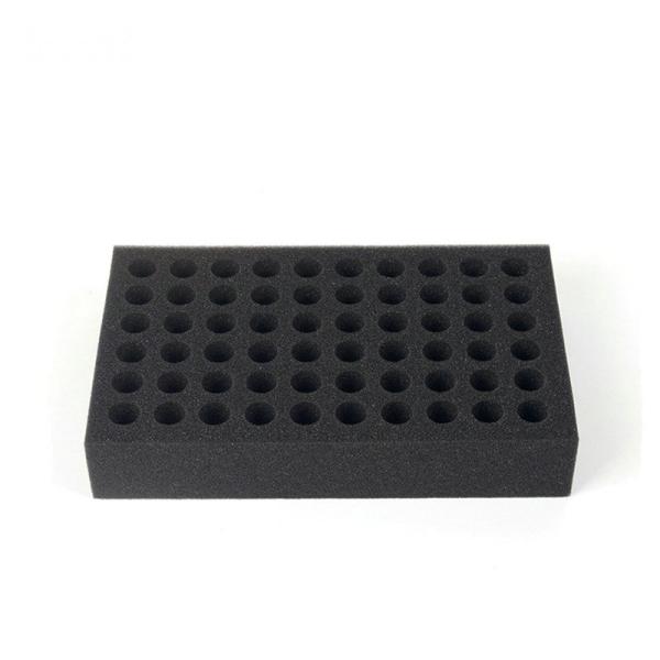 Bottles Foam Inserts Die Cuttting , Polystyrene Foam Tray Customized