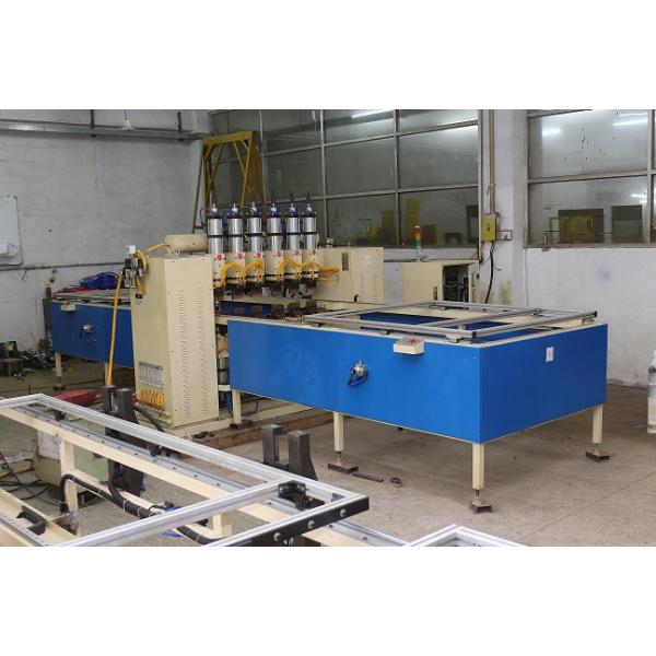 HWASHI Air Conditioner / Refrigerator Wire Tube Condenser Automatic Welding Machine