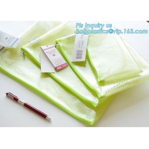 k document file bag, Document File Folder /Document Bag, Mesh pattern plastic