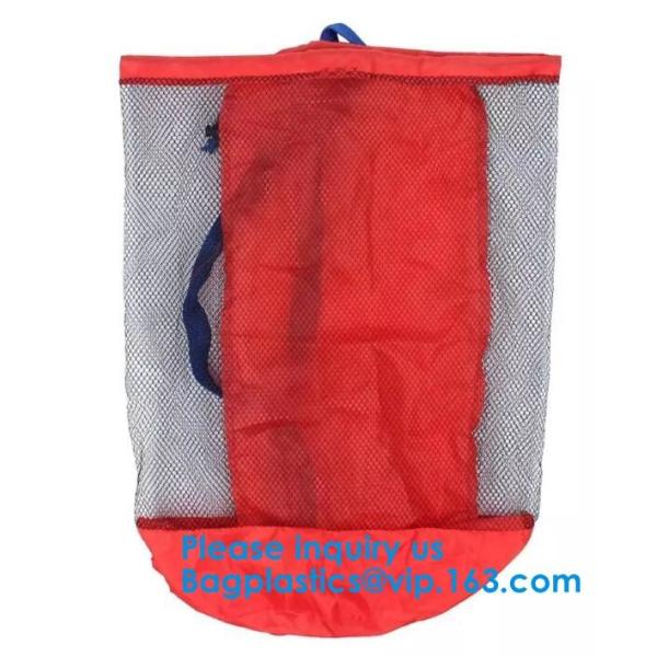 Premium Nylon Beach Laundry Mesh Drawstring Bag Nylon Mesh Gift Bag/Small Drawstring Mesh Bag Bagease Bagplastics