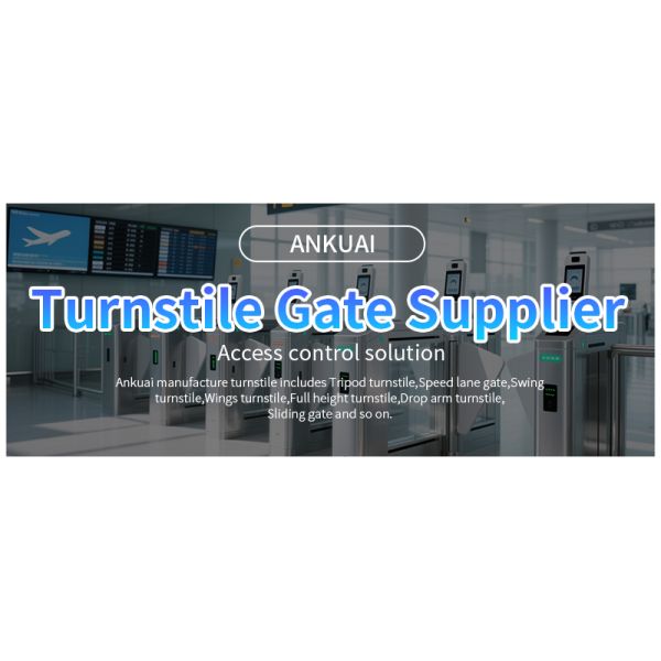 Access Control Speed Gate Turnstile TTL232 Communication Interface