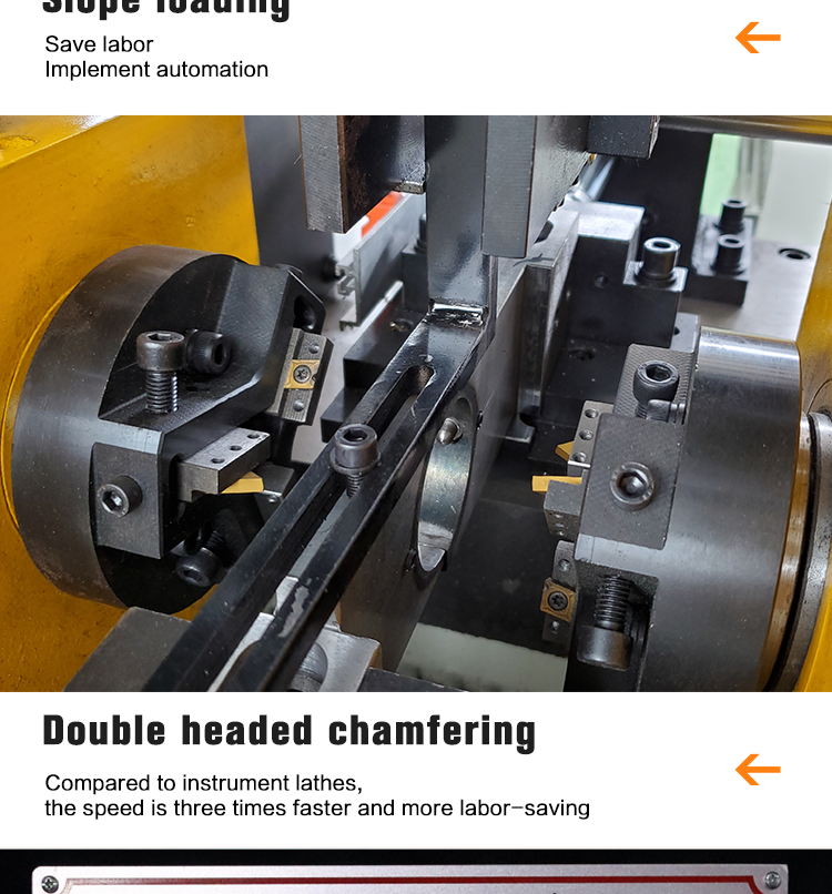 XS-60-ll Precision Double-head Chamfering Machine