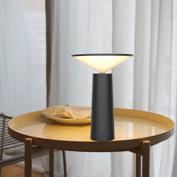 Modern Cordless Bar Table Lamps Touch Dimming Bedroom Portable Led USB Rechargeable Desk Lamp Bedside Study Stand Light Fixtures