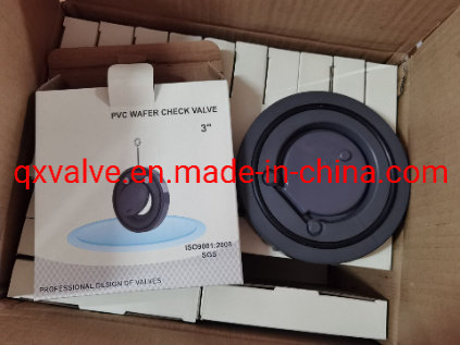 Effective Ddcv Double Lobe Function PVC White Swing Check Valve with ANSI Standard