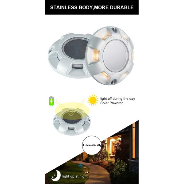 Aluminum Material LED Cat Eye Solar Road Stud