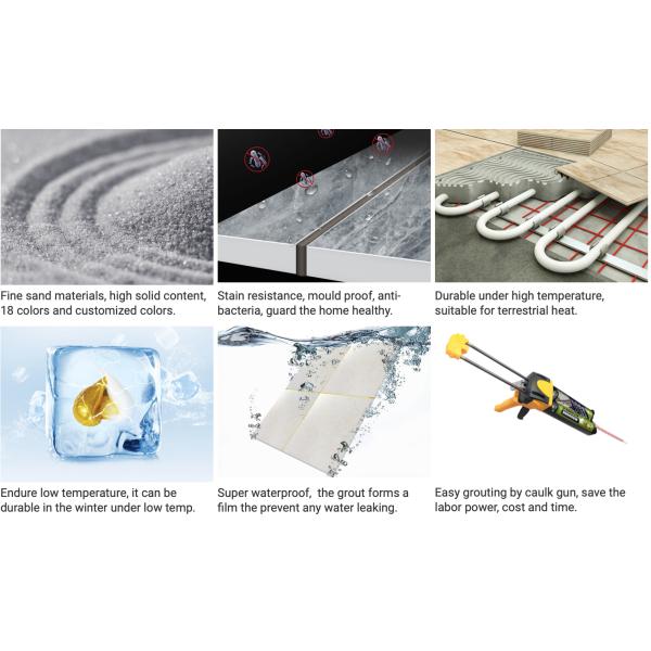 Epoxy Tile Grout Sanded EPOXPRO MG-20 Cartridge