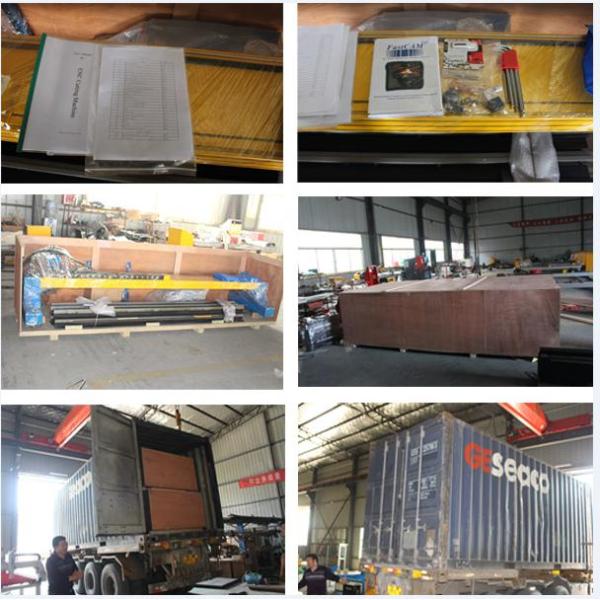 Stepper Motor Gantry Plasma Cutting Machine , Computerized Metal Cutting Machine
