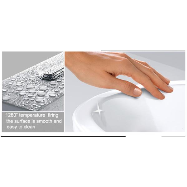 Bathroom Square Diamond Design One Piece Toilet