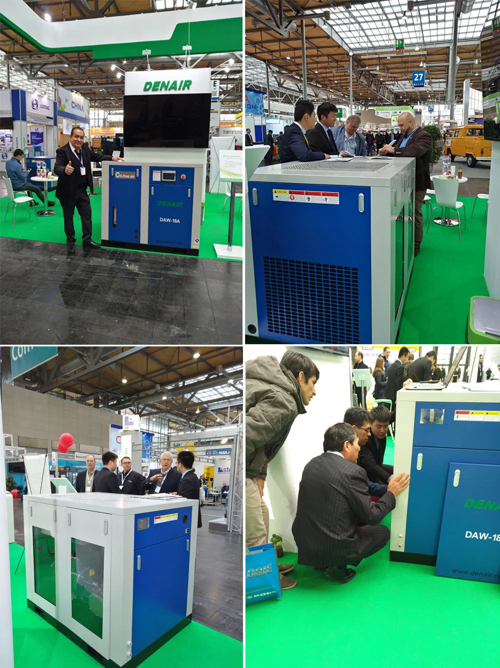 Environmental Direct Drive Mute Oil Free Screw Air Compressor