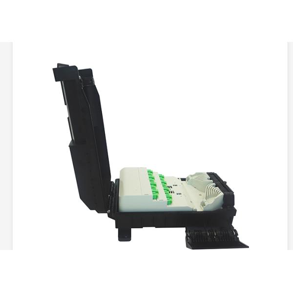 Ftth SC APC 16 Cores Optical Termination Box PP Material Good Mechanical Strength