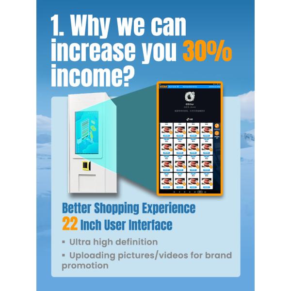 Frozen Locker Vending Machine for Retail – R290 Refrigerant for Meat & Seafood Stores, Supermarkets & Farms