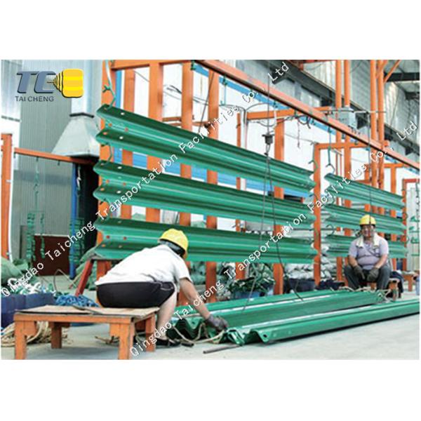 Traffic Safety Barrier W Beam Guard Rails Protecting Road Used Safety Steel Highway Guardrail