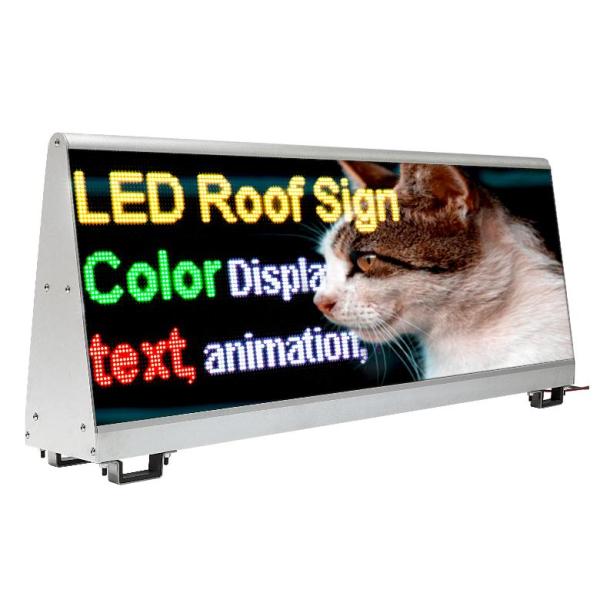 Customizable Asynchronous Control Car LED Billboard with 192*64dot Screen Resolution