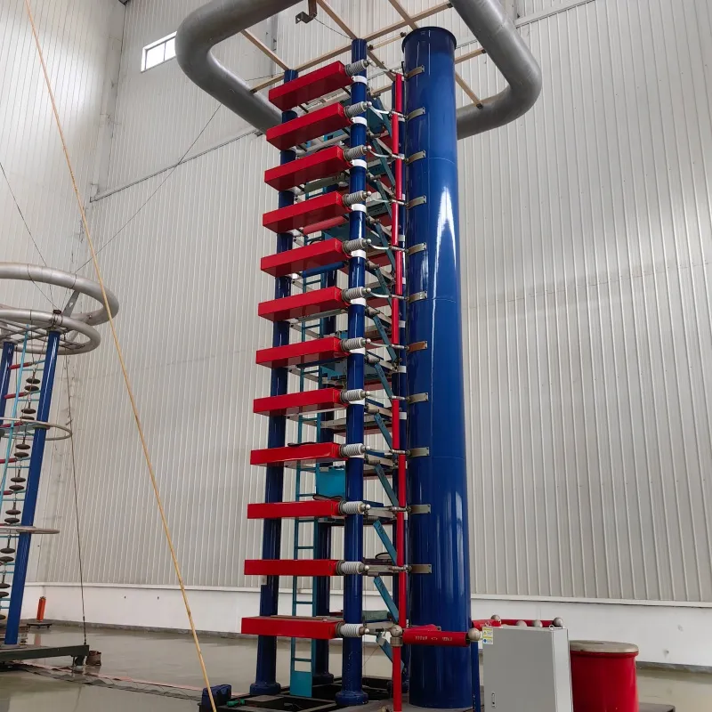 HZCJ Automatic Lightning Impulse Withstand Voltage Testing System Lightning Impulse Voltage Generator