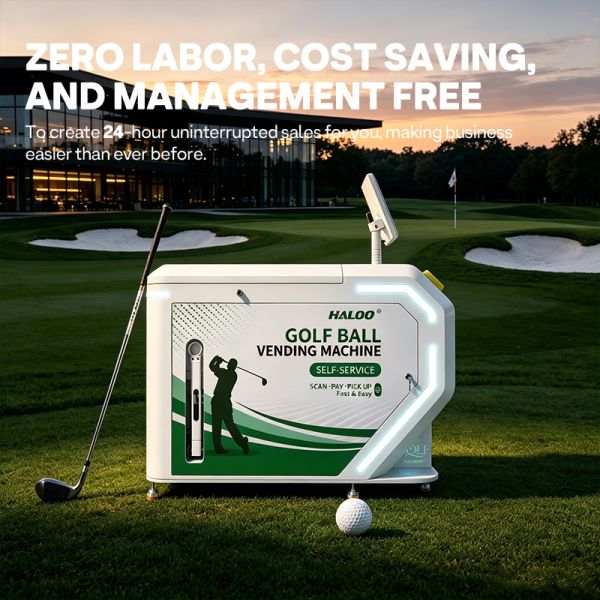 Haloo Golf Dispenser | 1000 Ball Large Capacity 1-second Automatic Induction Commercial Practice Range Intelligent Ball Supply Equipment