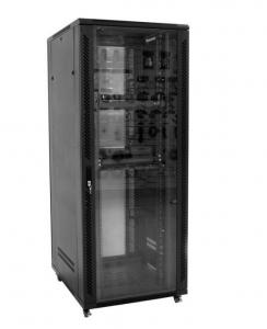China Reliable Structure Floor Standing Network Rack , Free Standing Network Rack 7 Heights on sale