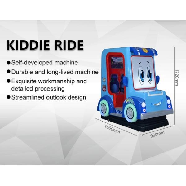 Coin Pusher Mini Kiddie Ride Arcade Game Machine English Version