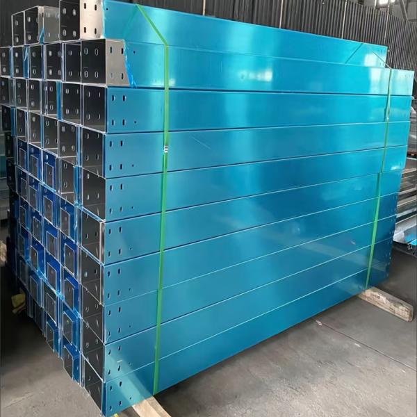 0.7um-3.0um Thickness Aluminum Cable Tray High Flexibility For Easy Modification High Corrosion Resistance