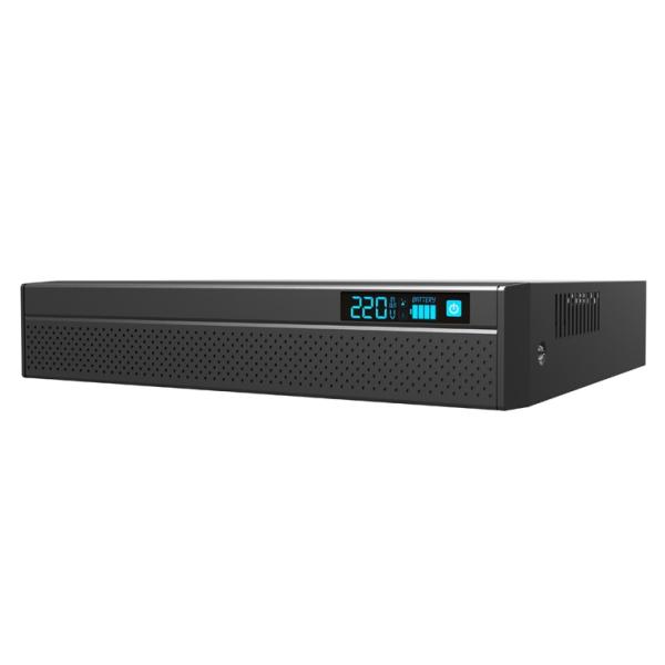 Long Cycle Mini DC UPS Uninterruptible Power Supply With LiFePO4 Battery
