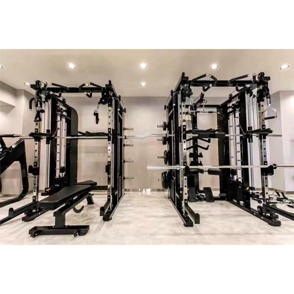Smith Cable Crossover Multi-Function Home Gym Trainer for Bodybuilding Arm Exercise and Workout Functional Cable Crossover