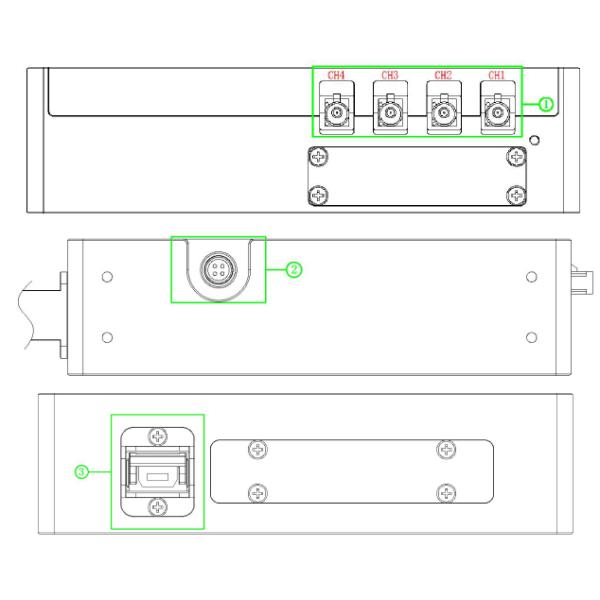 Automotive Camera Module Frame Grabber Dothinkey DF200 4 Channel