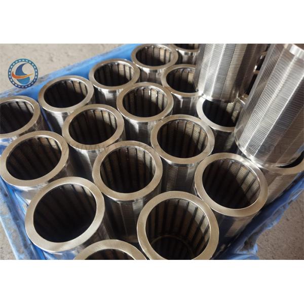 Stainless Steel Sand Control Wedge Wire Screen Filter Pipe Pressure Rating