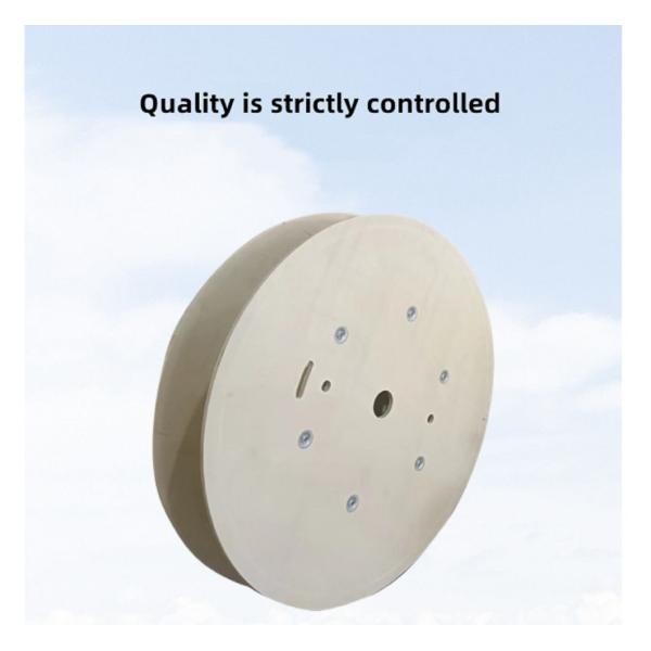 Factory Cable Drum Timber/ Plywood Material Custom- Design Drum Cable Reel Golden Supplier Knock Down Kit Cable Drum