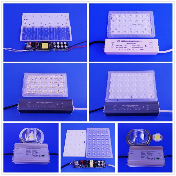 30 Watts Injection Molding Plastic Array Lens LED Cover For High Bay Light
