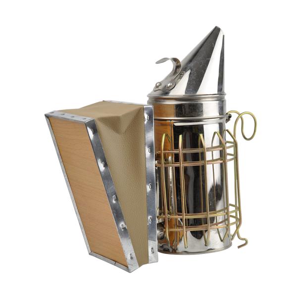 Stainless Steel Bee Smoke Machine 28.5cm Height For Beekeeper