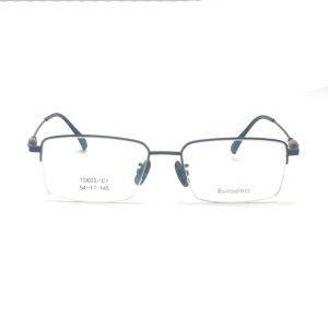 Quality TD033 Rectangle eye shape titanium frame engineered with precision for sale